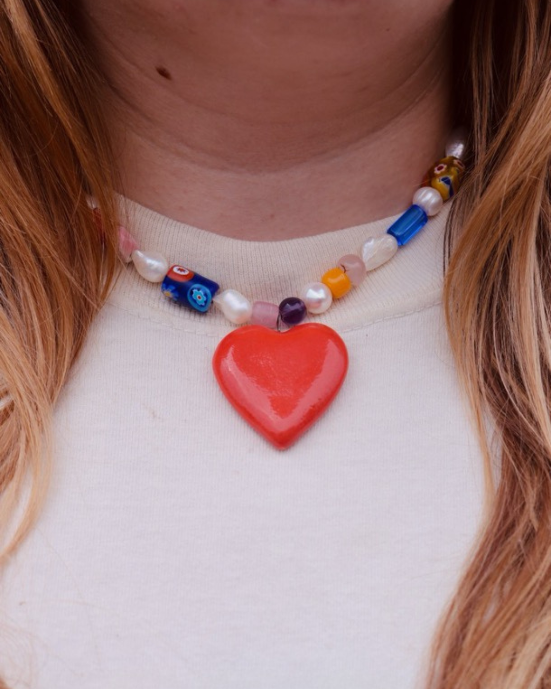Collier Don't Go Breaking My Heart - Gros