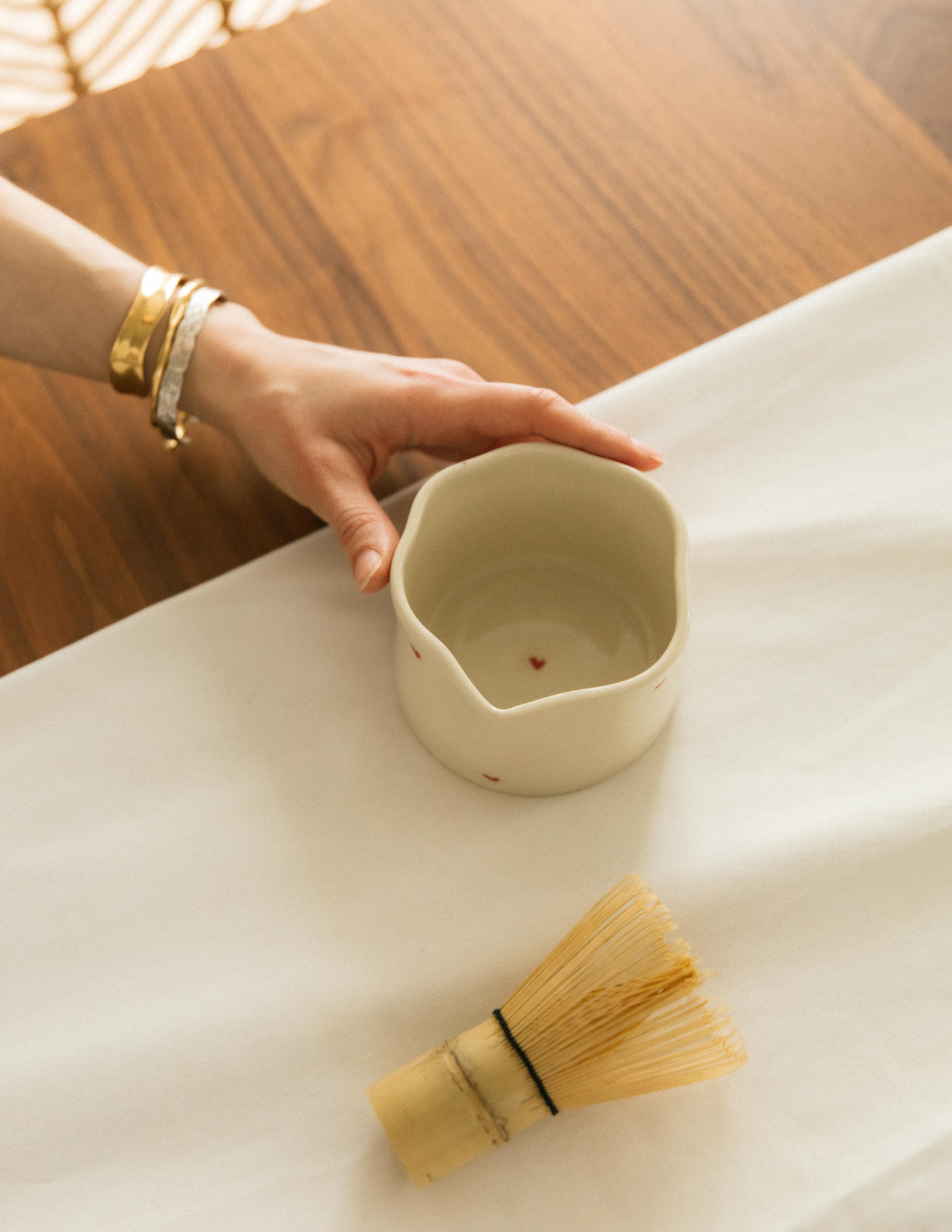 Bol à matcha - Amour