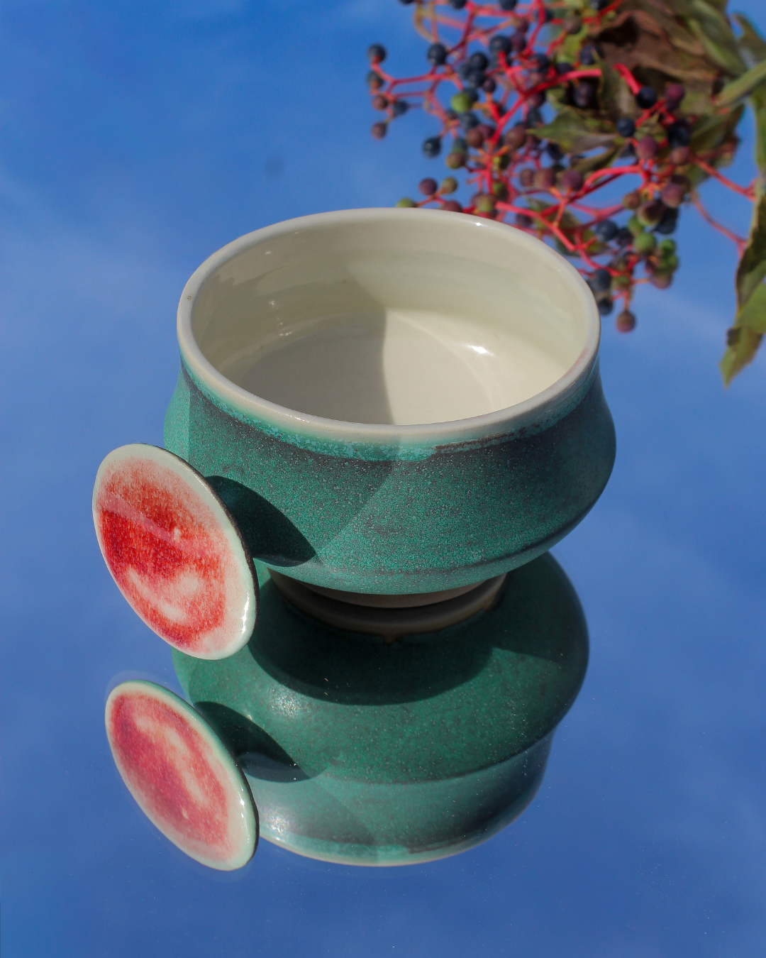 Tasse Arrondie - himmelsholms / sang de boeuf