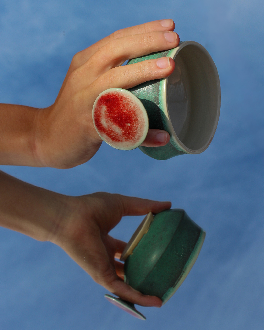 Tasse Arrondie - himmelsholms / sang de boeuf