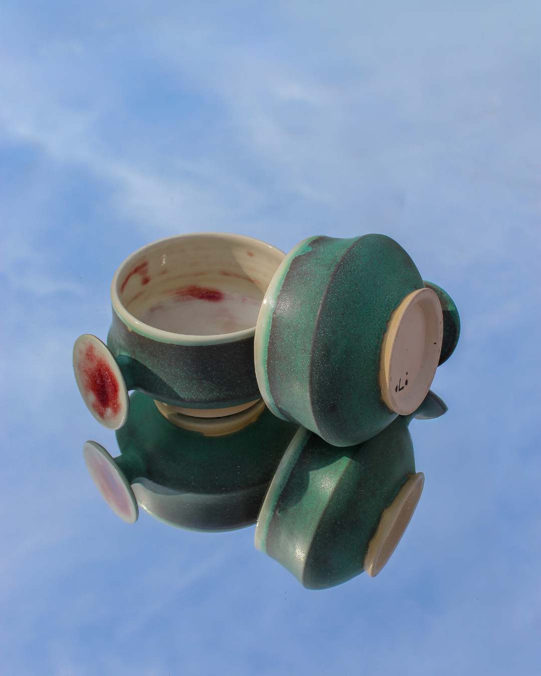 Tasse Arrondie - himmelsholms / sang de boeuf