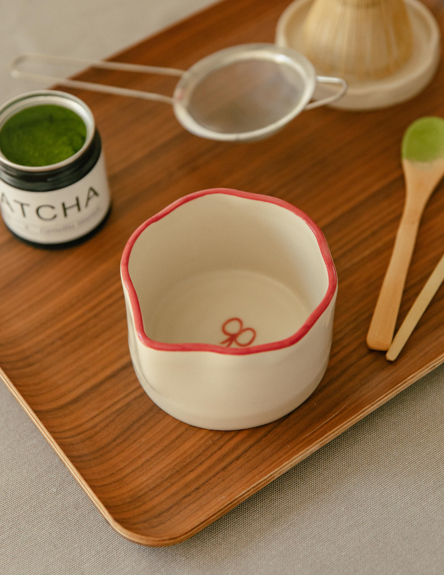 Ensemble à matcha - Boucle