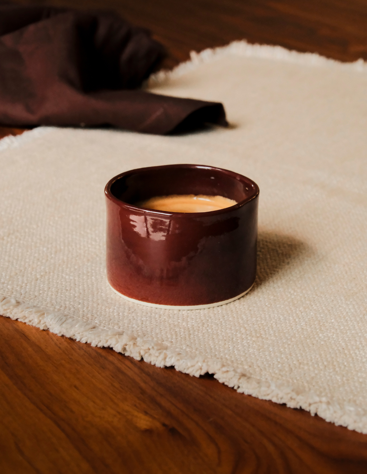 Tasse à espresso - Bordeaux