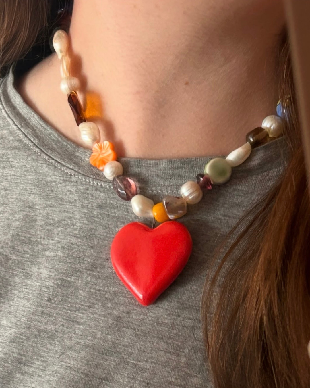 Collier Don't Go Breaking My Heart - Gros