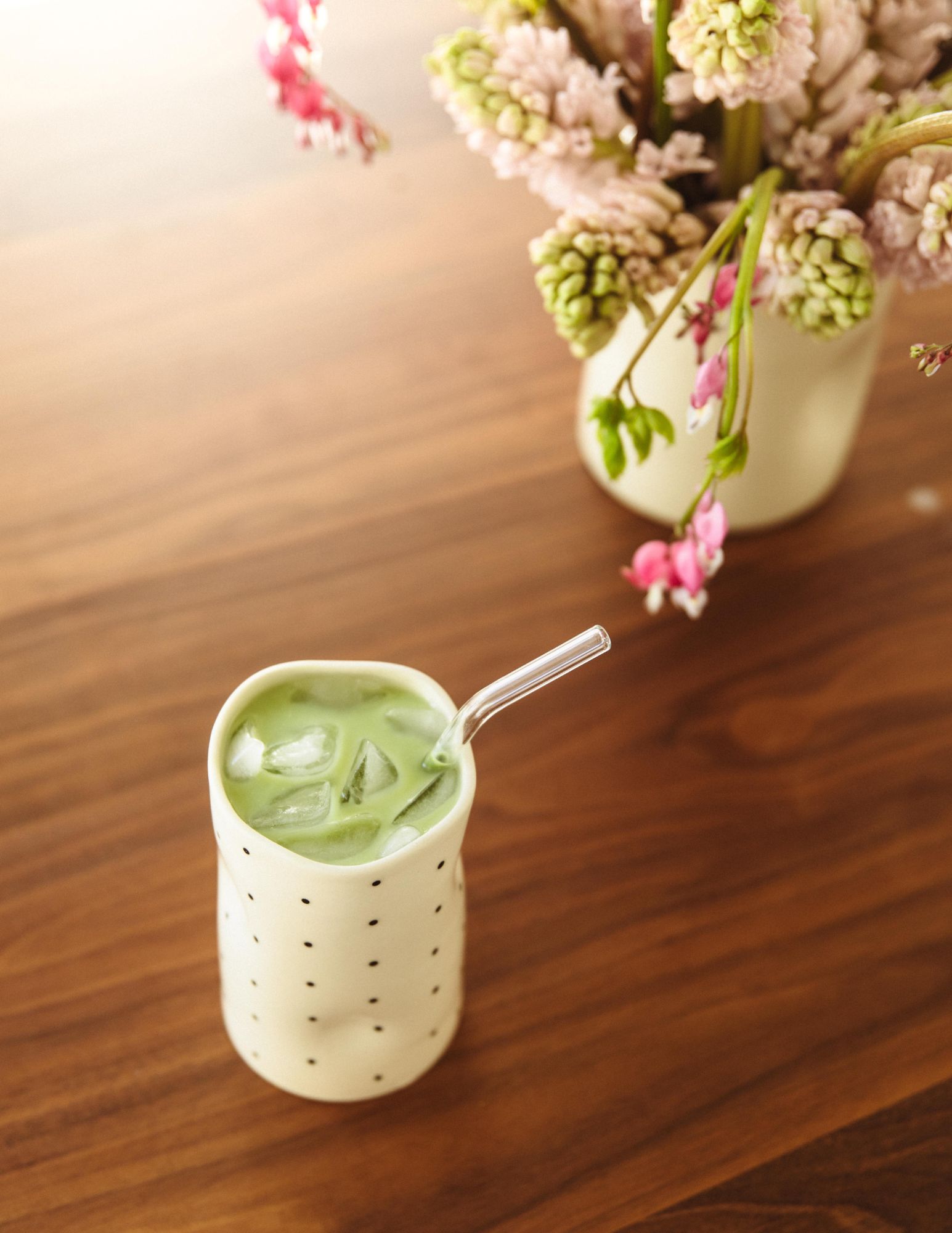 Tasse à boisson glacée - Polka Dots