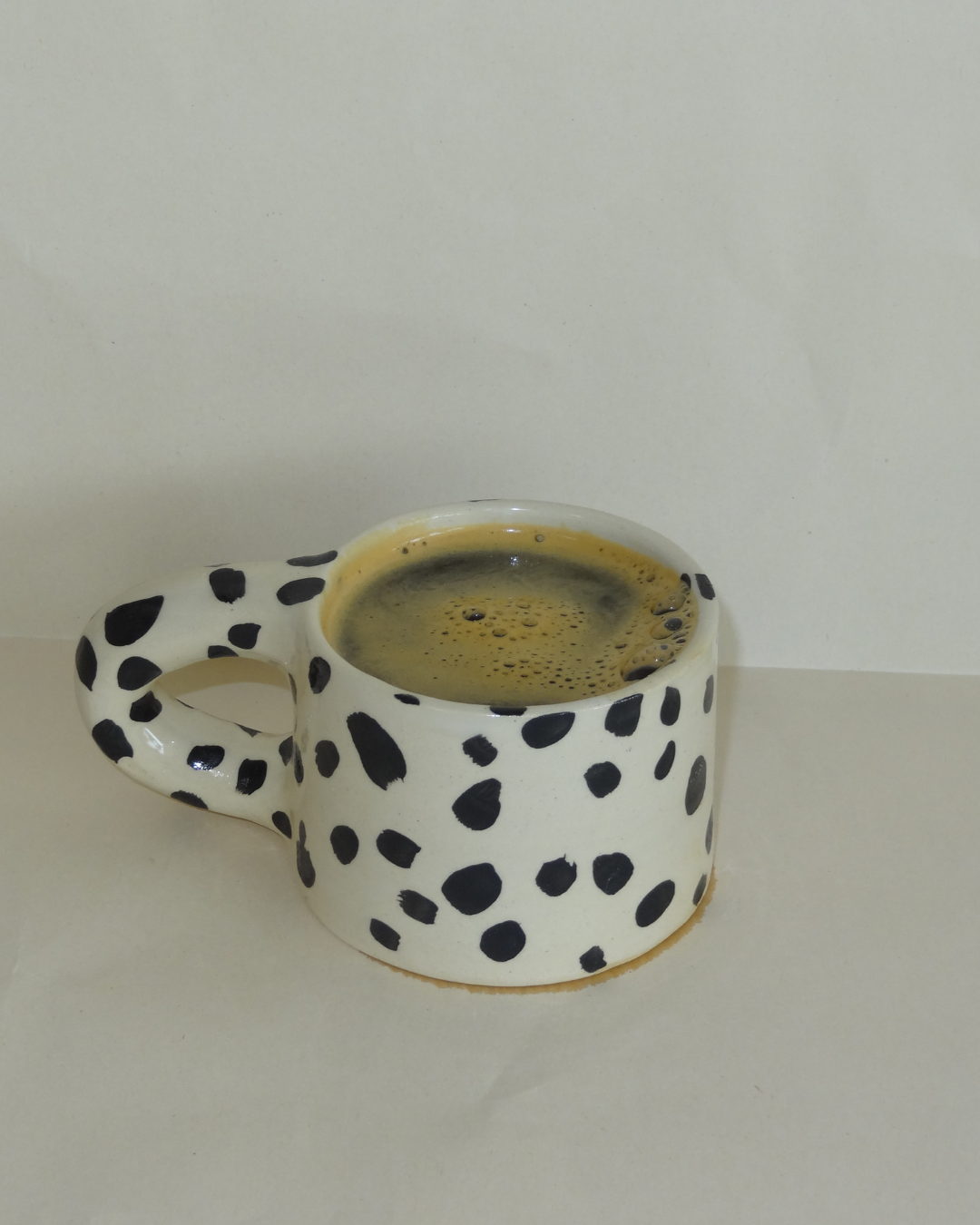 Tasse espresso - Mouchetée