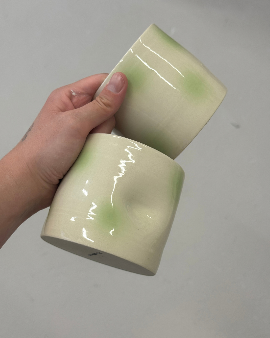 Tasse latté - Pois