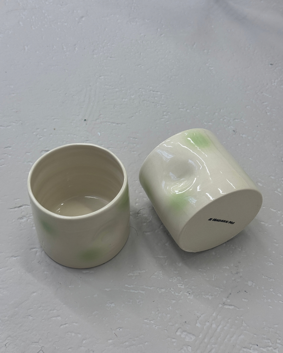 Tasse latté - Pois