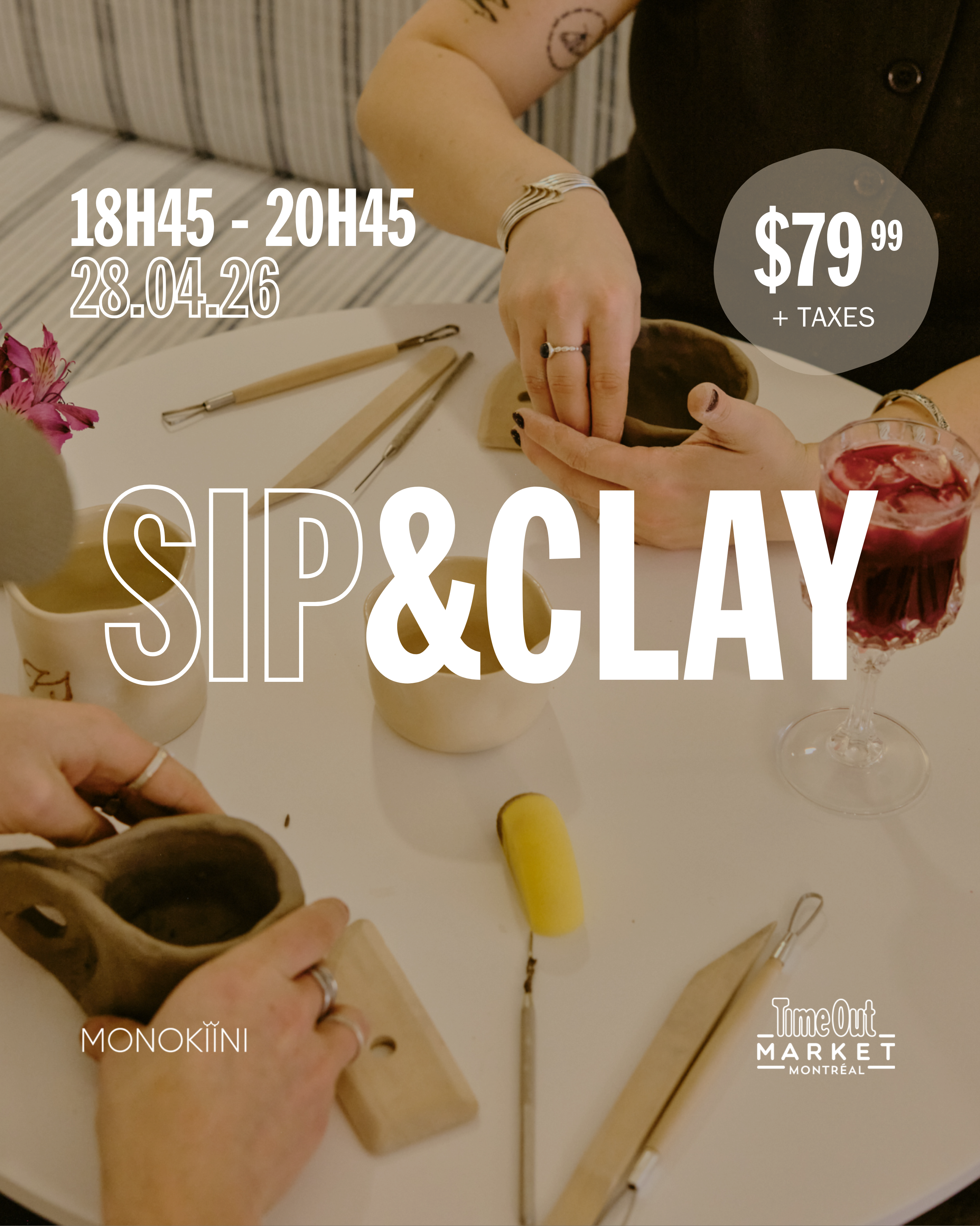 Sip & Clay - Time Out Market